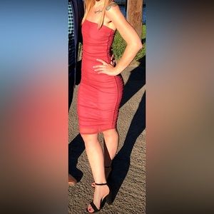 Windsor Ruched Bodycon Midi Dress